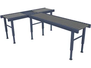 Conveyor Belt 3D Model