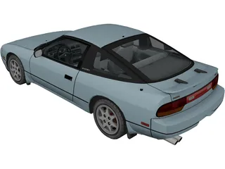 Nissan 240SX 3D Model