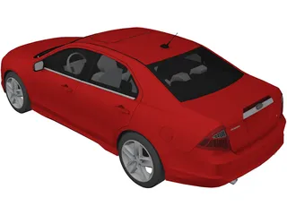 Ford Fusion (2010) 3D Model