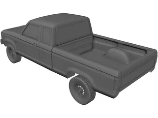 Ford Ranger LTX (1998) 3D Model