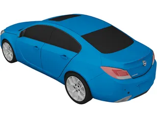 Opel Insignia OPC 3D Model