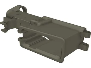 AR-15 Lower Receiver 3D Model