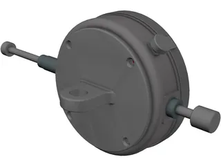 Plunger Dial Indicator 3D Model