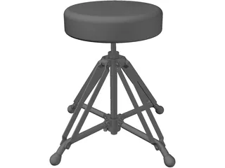 Drum Chair 3D Model