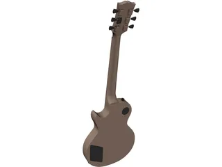 Gibson Les Paul Electric Guitar 3D Model