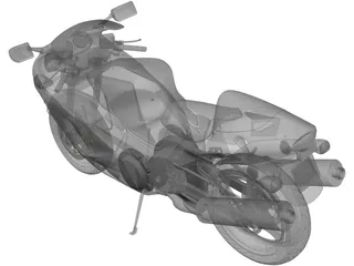 Suzuki Hayabusa 3D Model