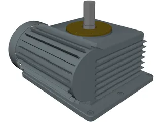 Electric Motor 3D Model