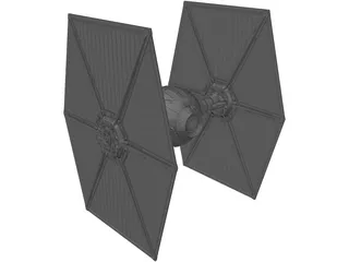 Star Wars Tie Fighter 3D Model