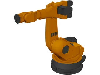 Kuka KR100-140 Robot 3D Model