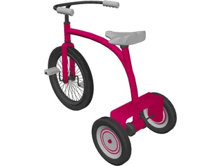 Tricycle 3D Model