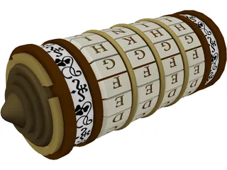 Cryptex 3D Model