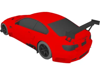 BMW M3 GT2 3D Model