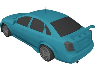 Chevrolet Lacetti WTCC 3D Model