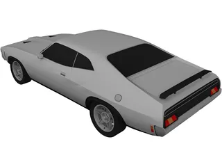 Ford Falcon XA GT 3D Model