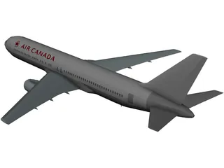 Boeing 767 Air Canada [+Interior] 3D Model