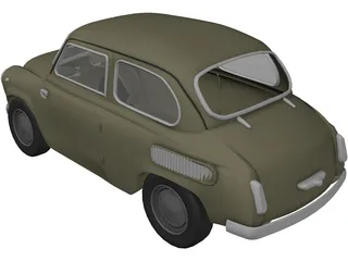 ZAZ 965 (1960) 3D Model