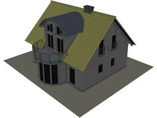 House Doetinchem Holland 3D Model
