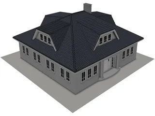 House Amsterdam Holland 3D Model