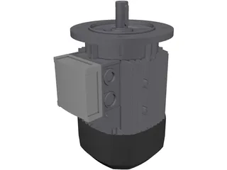 MOTOR GR90S 1.5CV 3D Model