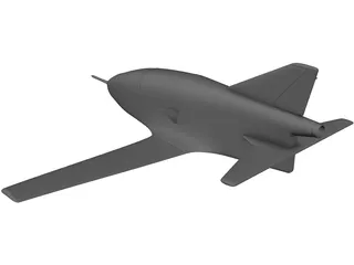 Bede BD-5J Micro Jet 3D Model