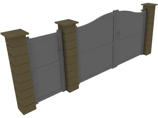 Gate 3D Model