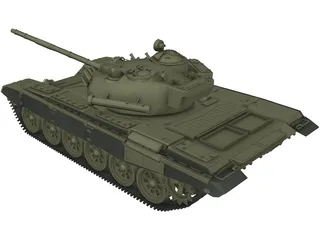 T-72 Ural 3D Model