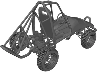 Buggy Dunes 3D Model