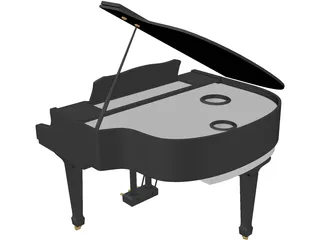 Piano 3D Model