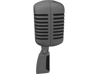 Microphone 3D Model