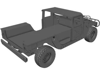 Hummer H2 3D Model