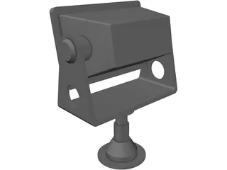 Halogen Floodlight 3D Model