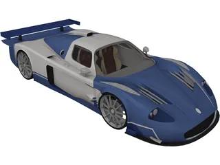 Maserati MC12 3D Model