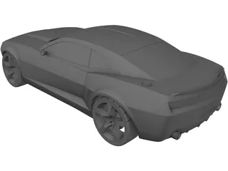 Chevrolet Camaro (2010) 3D Model