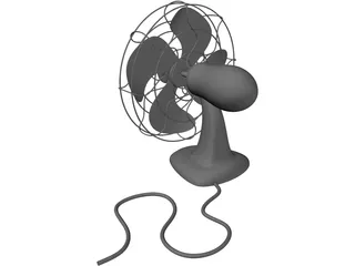 Old Fan 3D Model