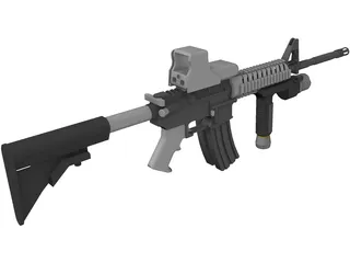 Colt M4 3D Model