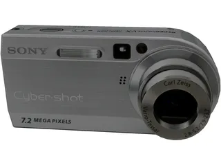 Sony Cyber-shot DSC P150 Camera 3D Model