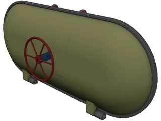 Hatch Pressure Assembly 3D Model