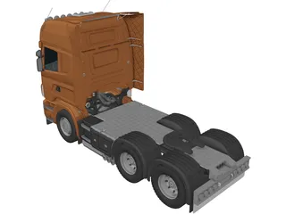 Scania R620 3D Model