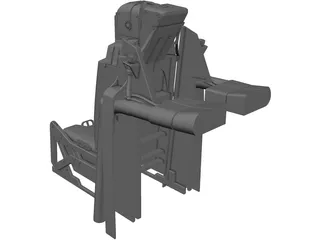 Ejection Seat 3D Model