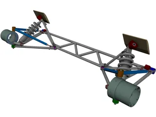 Suspension 3D Model