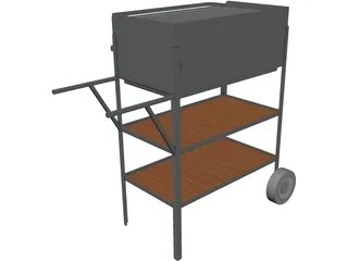 Grill 3D Model