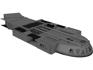 Star Wars ISD Bridge 3D Model