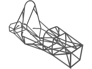 Chassis FSAE 3D Model