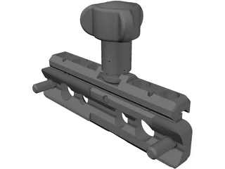 Picatinny Rail mount 3D Model