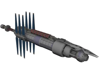 Babylon 5 Station 3D Model