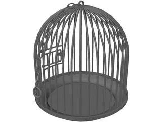 Bird Cage 3D Model