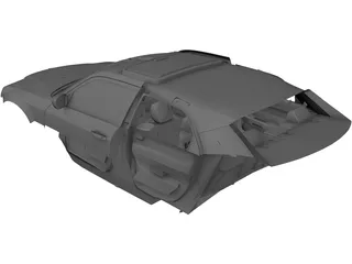 Interior Chrysler 300C 3D Model