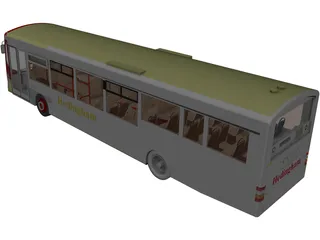 Volvo City Bus 3D Model