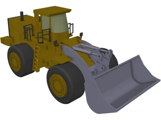 Front Loader 3D Model