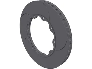 Brake Disc Front AP Racing 355mm 3D Model